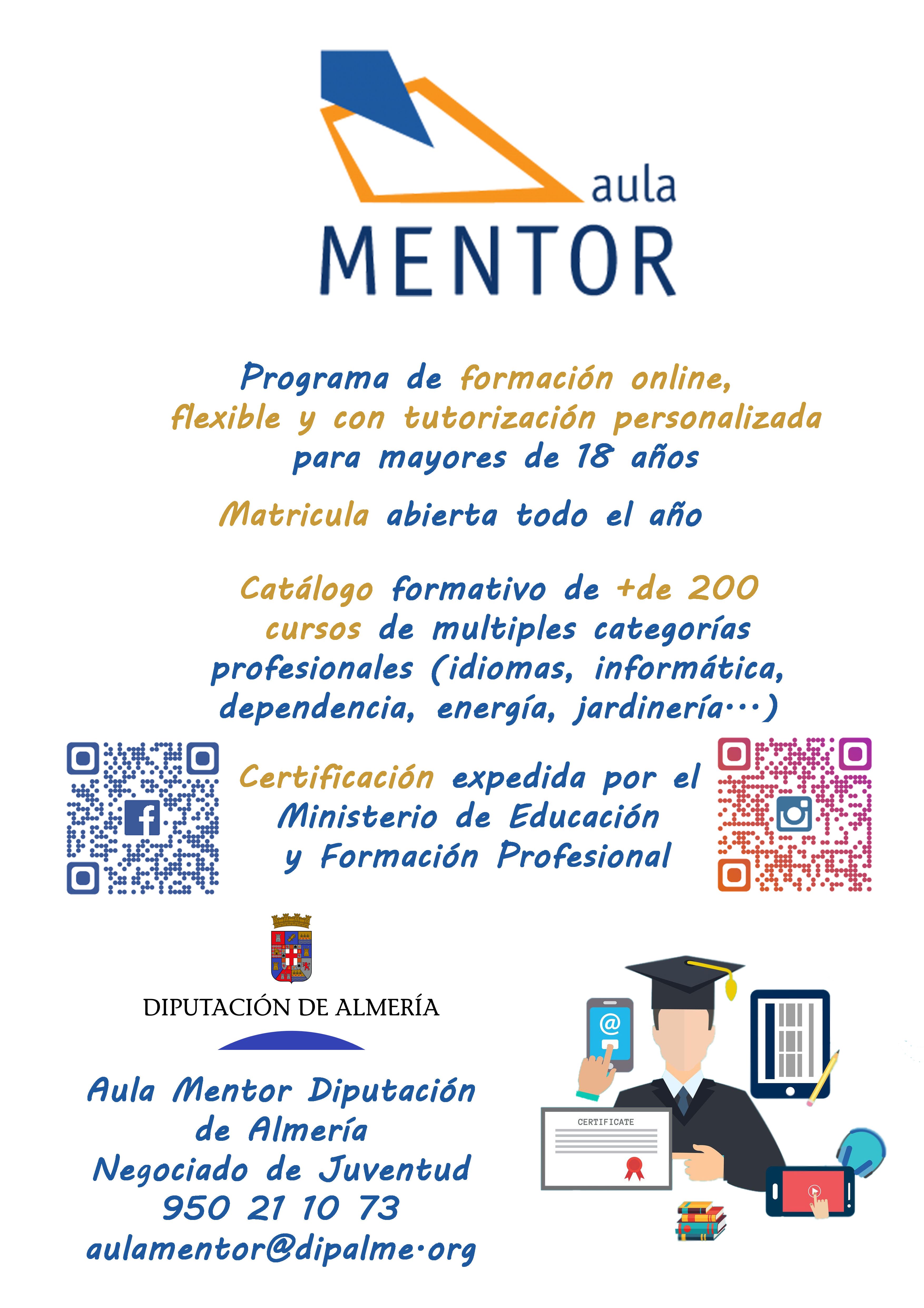 AULA MENTOR Formación online